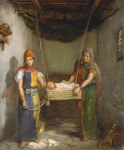 Scene In The Jewish Quarter Of Constantine