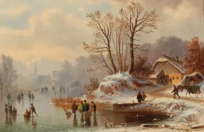 Scene Near Uffing On The Staffelsee