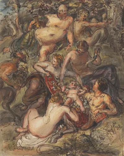 Scene Of A Bacchanalia