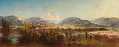 Scene Of Lake Ossiach