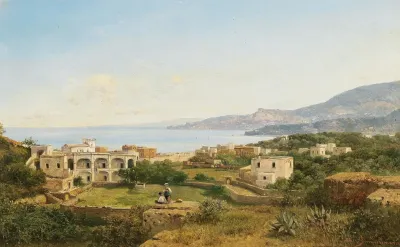 Scene On Ischia
