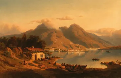 Scene On Lake Maggiore
