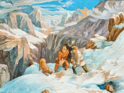 Scene On St Gotthard