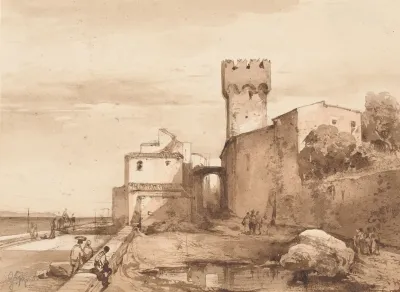 Scene On The Gulf Of Naples