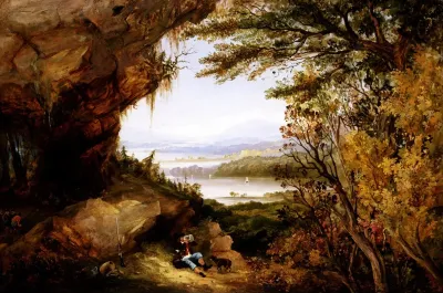Scene On The Hudson Rip Van Winkle