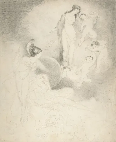 Scene With Classical Figures