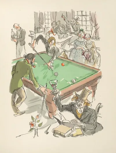 Scenes De La Vie De Boheme Pl 16