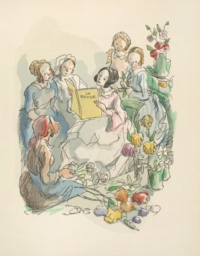 Scenes De La Vie De Boheme Pl 33