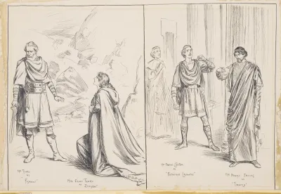 Scenes From Cymbeline At The Lyceum