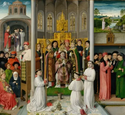 Scenes From The Life Of Saint Augustine Of Hippo