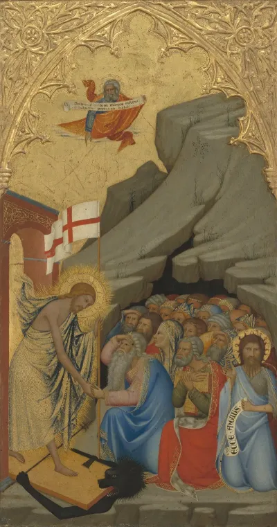 Scenes From The Passion Of Christ The Descent Into Limbo Right Panel