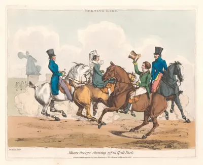 Scenes In The Life Of Master George Morning Ride