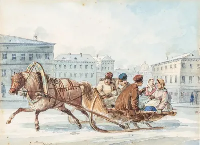 Scenes Of Life In Russia In The 19th Century Pl 06