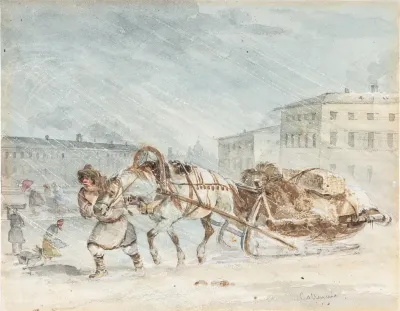 Scenes Of Life In Russia In The 19th Century Pl 07