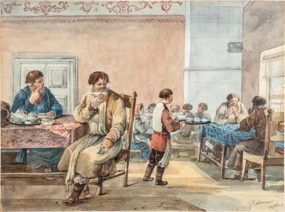 Scenes Of Life In Russia In The 19th Century Pl 10