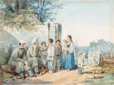 Scenes Of Life In Russia In The 19th Century Pl 14