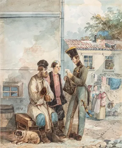 Scenes Of Life In Russia In The 19th Century Pl 15