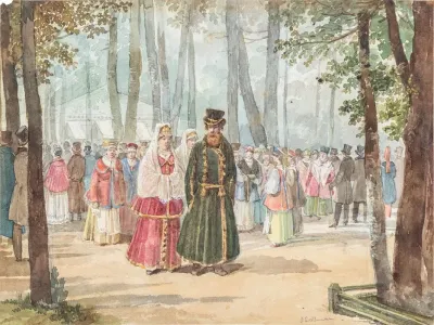 Scenes Of Life In Russia In The 19th Century Pl 17