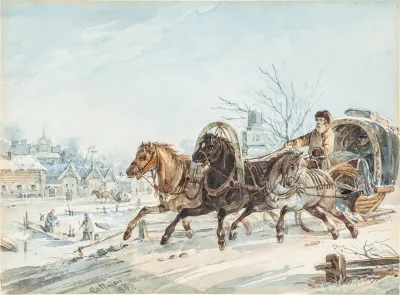 Scenes Of Life In Russia In The 19th Century Pl 18
