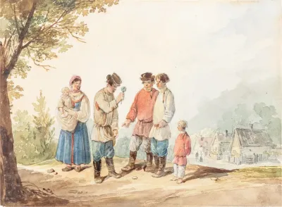Scenes Of Life In Russia In The 19th Century Pl 20