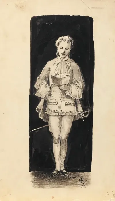 Scenes Of Sarah Bernhardts Life 11 2