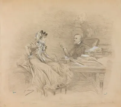 Scenes Of Sarah Bernhardts Life 12
