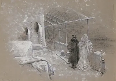 Scenes Of Sarah Bernhardts Life 14