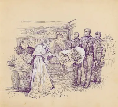 Scenes Of Sarah Bernhardts Life 15