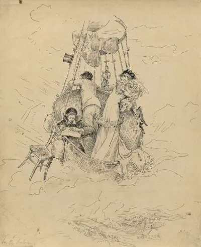 Scenes Of Sarah Bernhardts Life 16