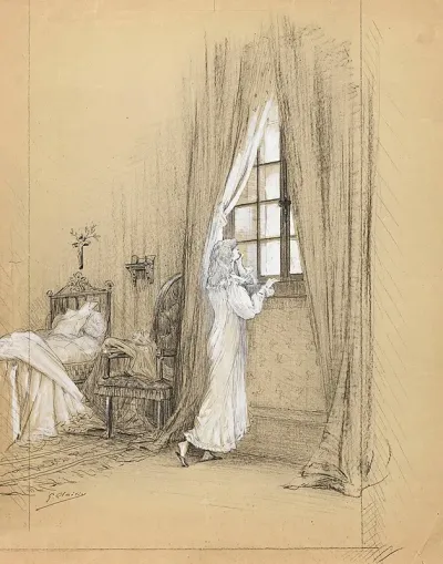 Scenes Of Sarah Bernhardts Life 3