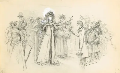 Scenes Of Sarah Bernhardts Life 8