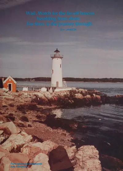 Scenically Yours Point Lighthouse At New Castle New Hampshire
