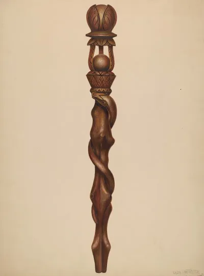 Scepter Lumberjack Carving