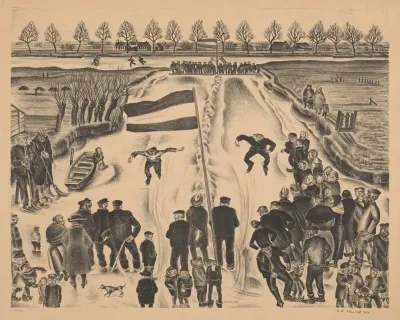 Schaatswedstrijd