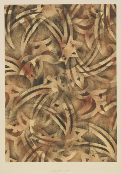 Schabloniertes Papier 4