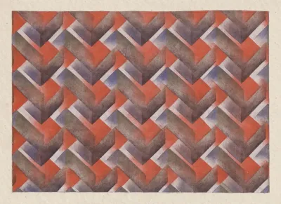 Schabloniertes Papier Entwurf X