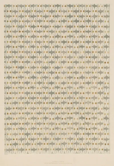 Schabloniertes Papier Flachenmuster