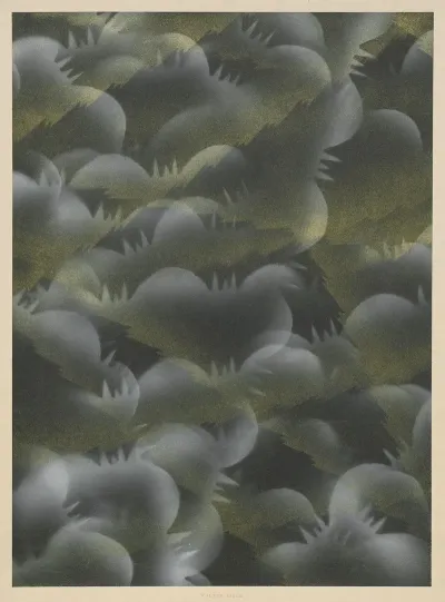 Schabloniertes Papier Schablonenspritzpapier 10