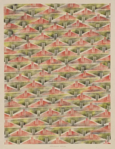 Schabloniertes Papier Schablonenwischpapier 10
