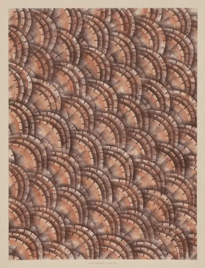 Schabloniertes Papier