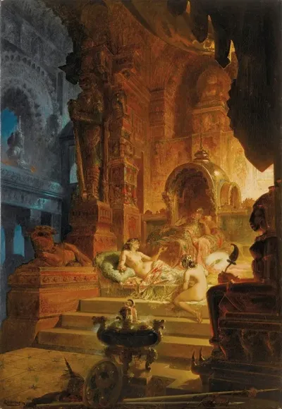 Scheherazade And The Sultan