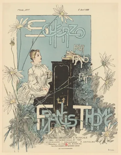 Scherzo Pour Piano Par Francis Thome
