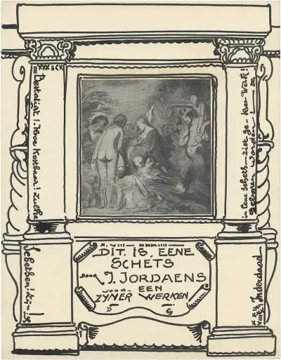 Schets Van Jacob Jordaens