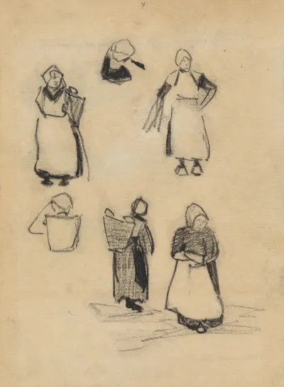 Schetsen Van Vrouwen