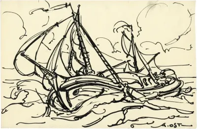 Schip Op Zee