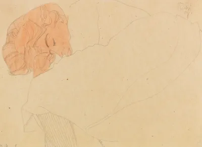 Schlafendes Madchen Melanie Schiele