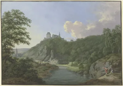 Schlos Zu Hirschberg An Der Saale Im Voigtland