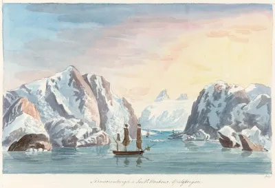 Schmecrenburgh On South Harbour Spitzbergen 2