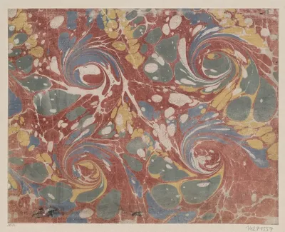 Schneckenmarmorpapier 3