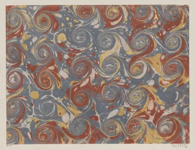 Schneckenmarmorpapier 5